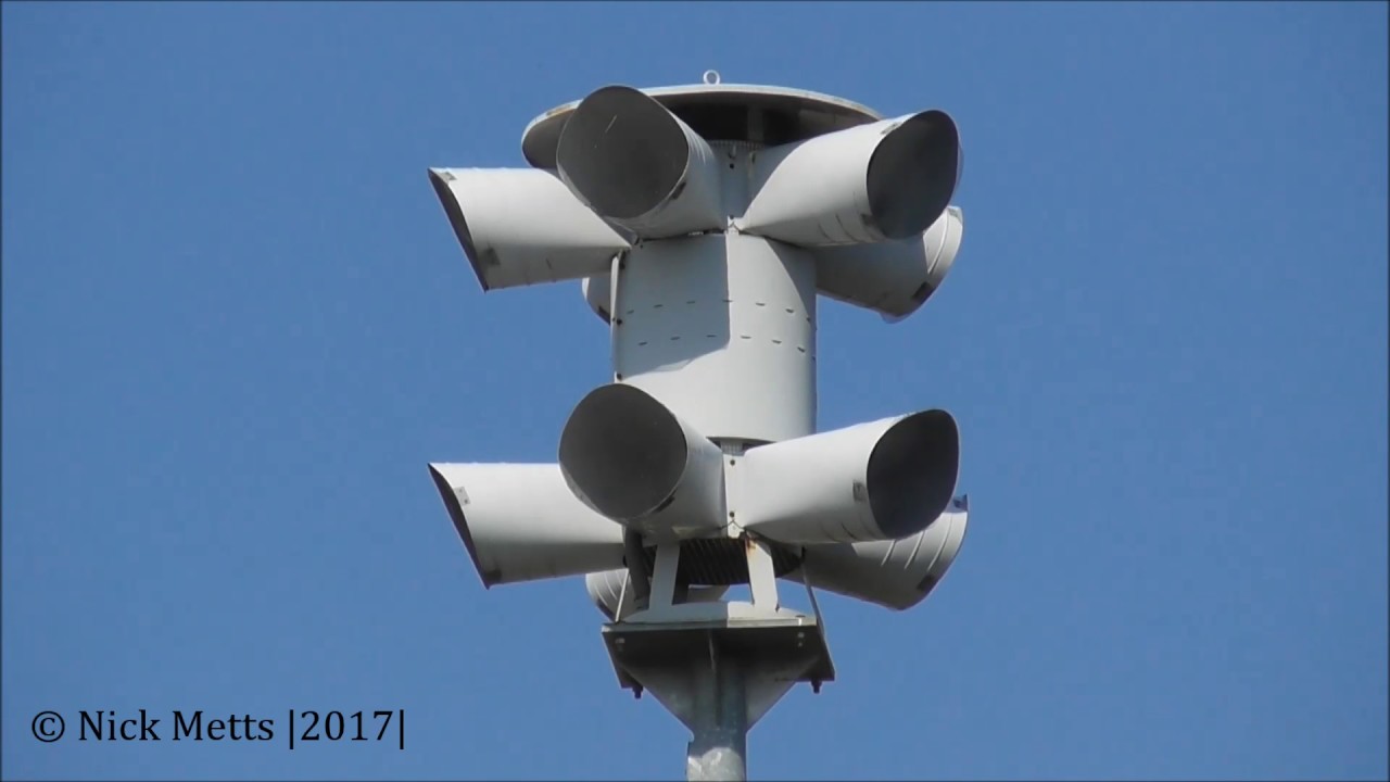 Sentry 40V2T - Quincy, IL (Adams County Tornado Siren Test) 8/1/17