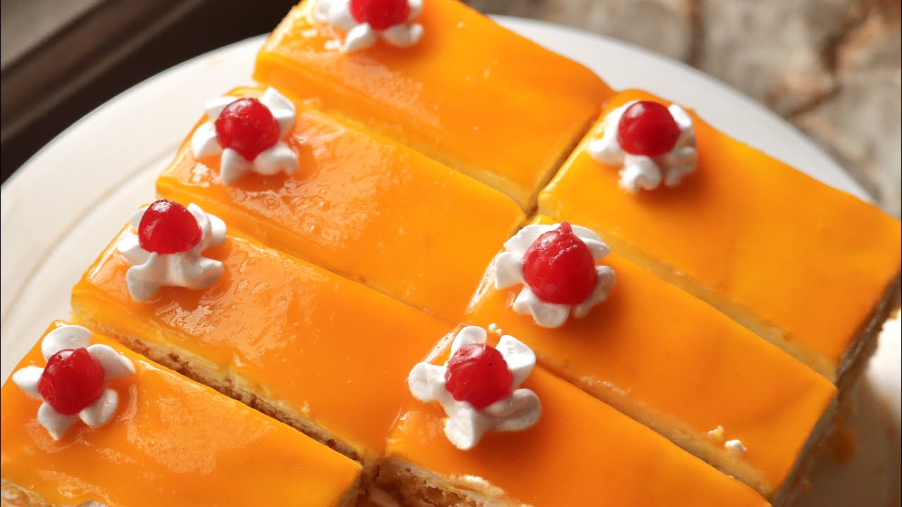 mango pastry recipe | mango cool cake recipe | mango cake recipe