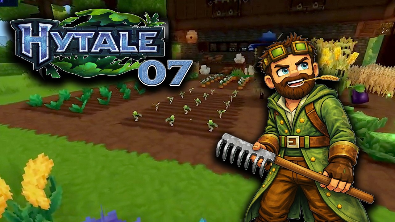 Hytale – Folge 7 | Gartenarbeit & die Arcanist’s Werkbank!