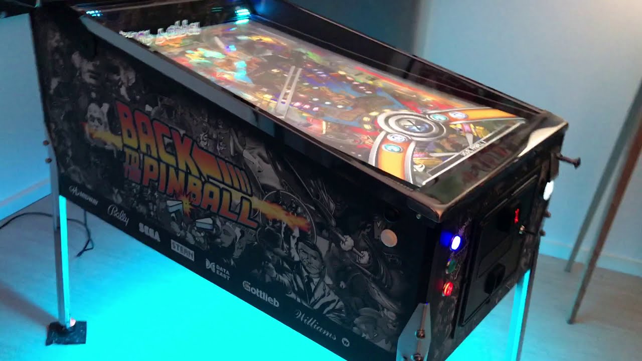 VIRTUAL PINBALL PINCAB BACK TO THE PINBALL WIDEBODY 4K + TOYS