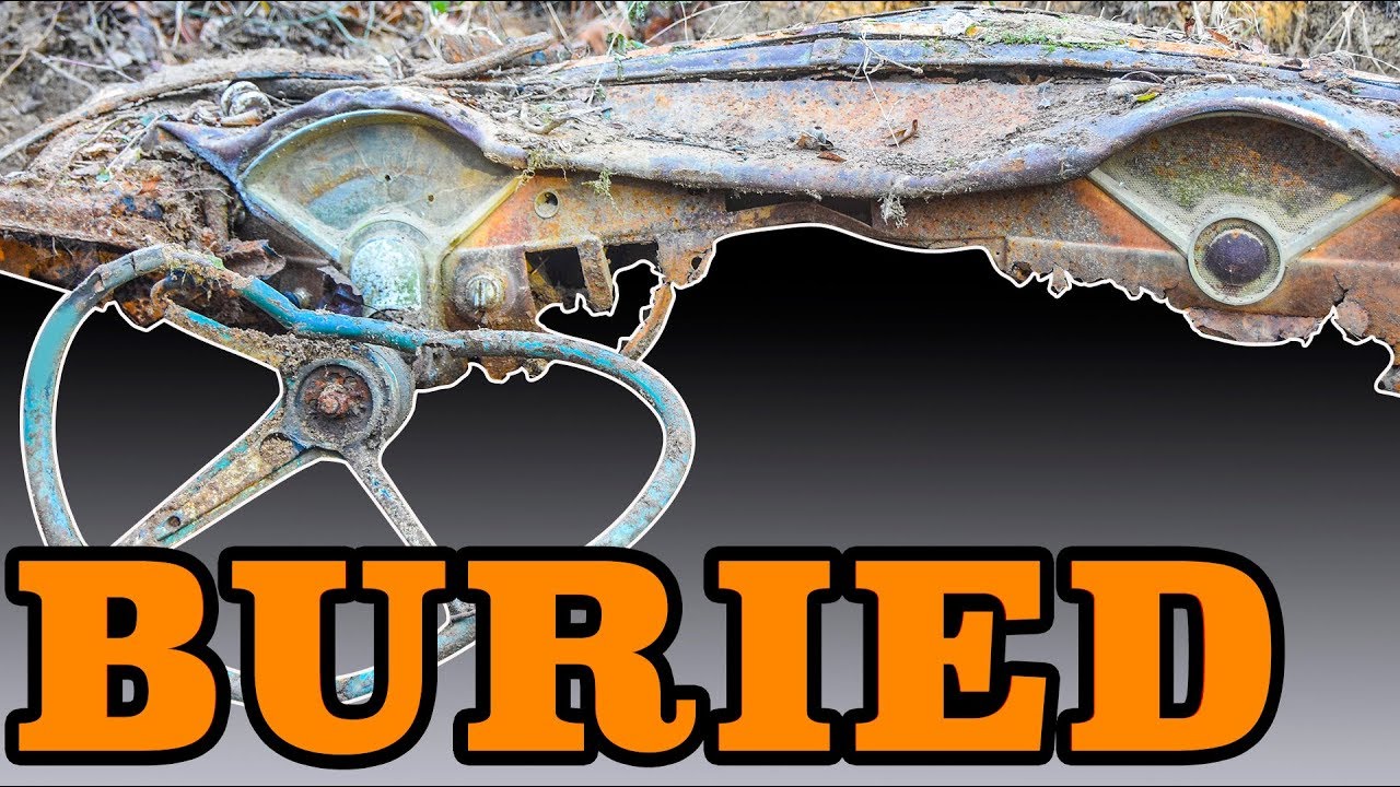 BURIED '55 Chevy Drag Car + Barn Find 409 Engine!