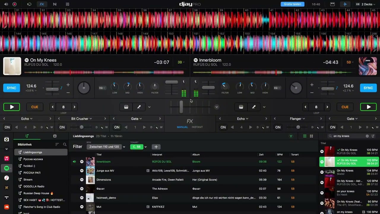 First DJ Mashup on MAC