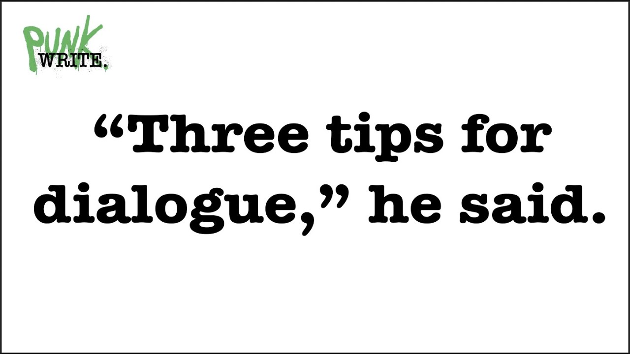 Strategies for Writing Dialogue