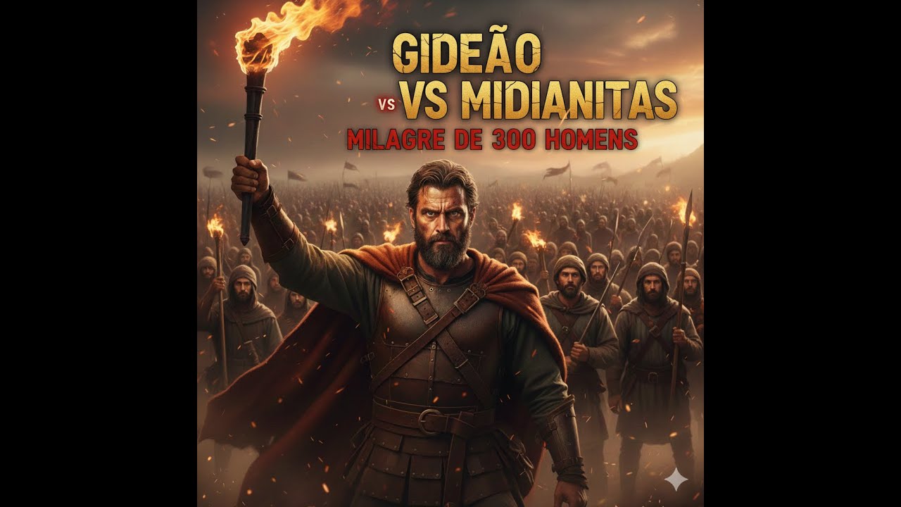 Gideão vs Midianitas: Milagre de 300 Homens