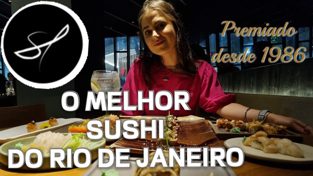 O melhor SUSHI do Rio de Janeiro - Sushi Leblon - premiado diversas vezes por ser o melhor.