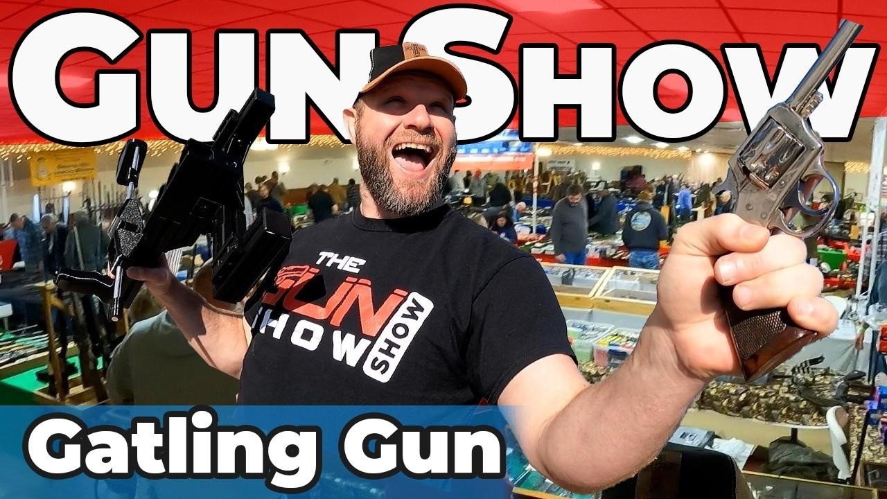 February 7th 2026 Gun Show!  Gatling Gun setup!  Troy MO!