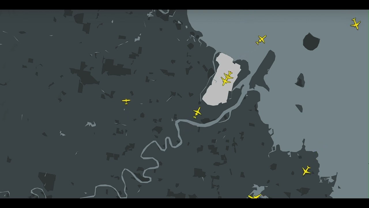 Brisbane Airport | YBBN | Timelapse