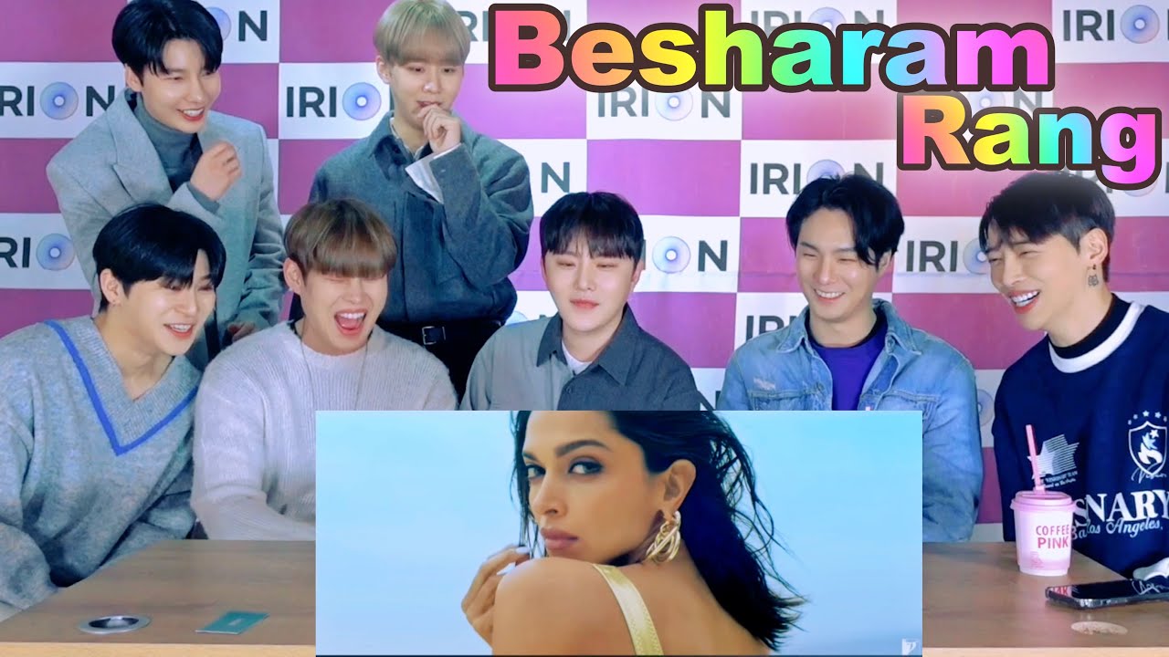 Reactions of KPOP IDOL who fell in love with India's Hot MV🥵Besharam Rang | Pathaan @위앤유 WeNU
