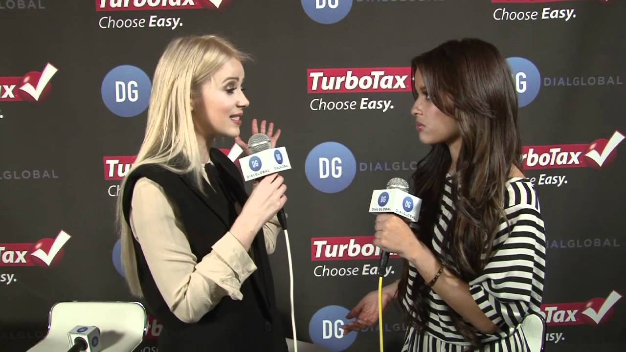 Mika Newton Interview Grammys 2012 -- TurboTax GRAMMYs Backstage