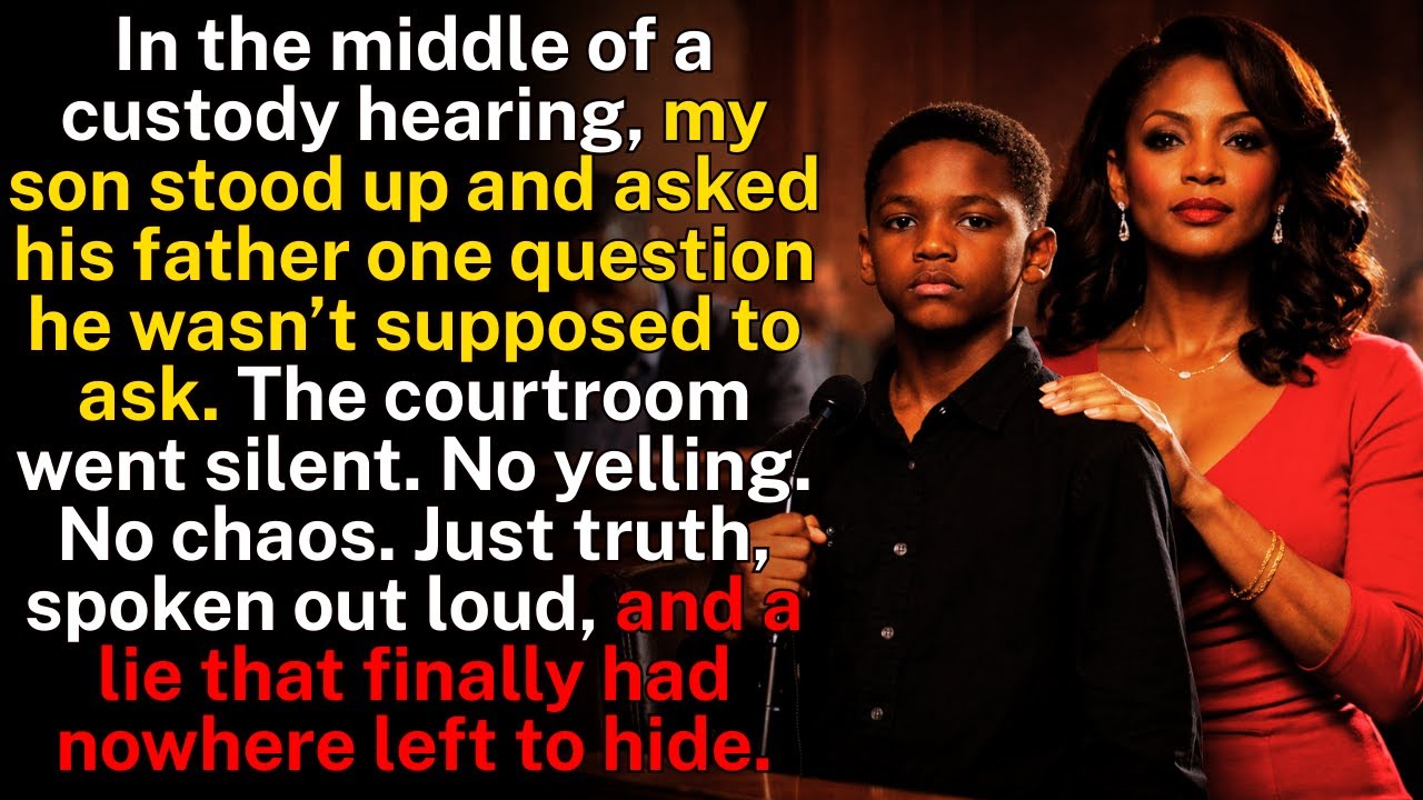 During the Hearing, My Son Asked One Question About His Father — The Room Went Silent