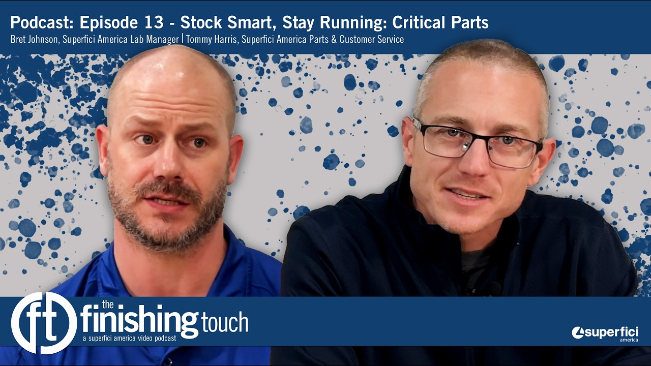The Finishing Touch Podcast: Episode 13 Stock Smart, Stay Running: Critical Parts with Tommy Harris
