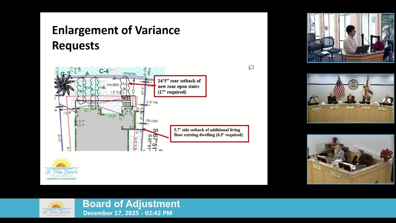 Board of Adjustment - December 17, 2025