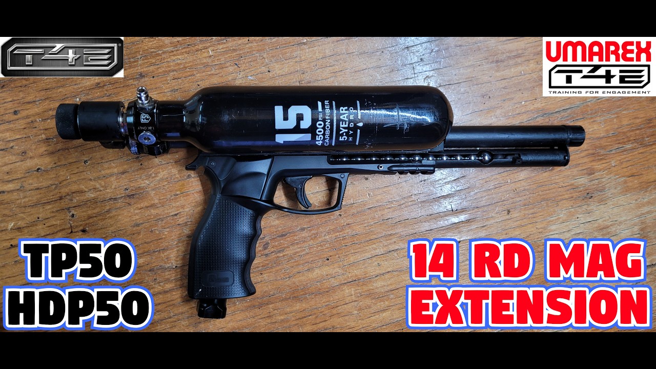 Umarex HDP50 TP50 14rd Mag Powertest 1000 psi 70 Joules