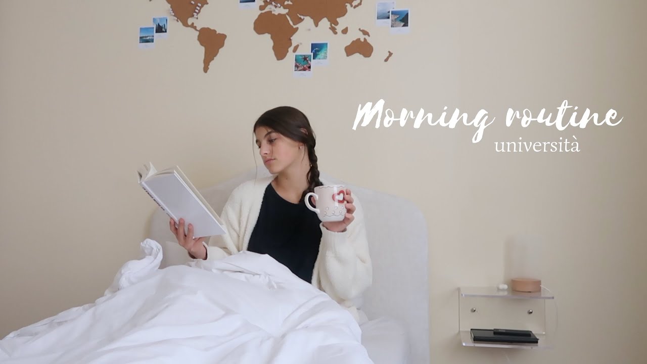 La mia morning routine | Nuova routine per l'università | Valeria Martinelli
