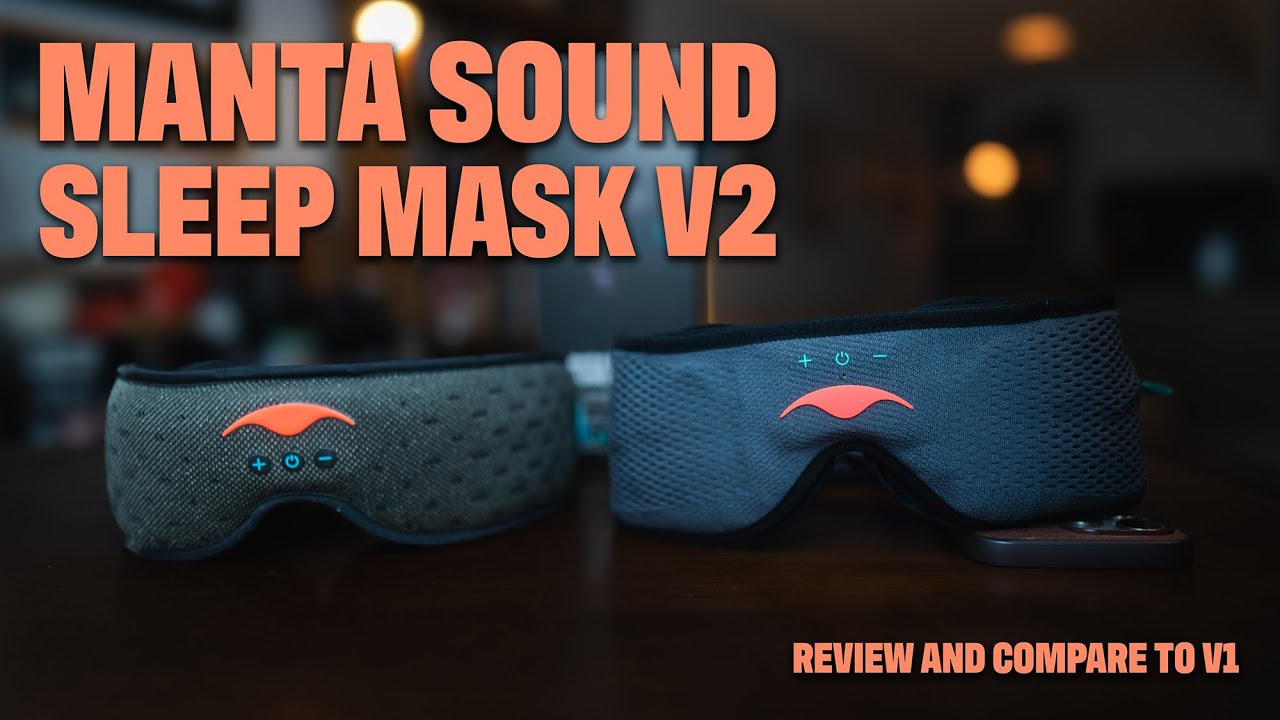 Manta Sound Sleep Mask V2: A Side Sleeper's Dream? #sleepaid #sleepmask #sleep
