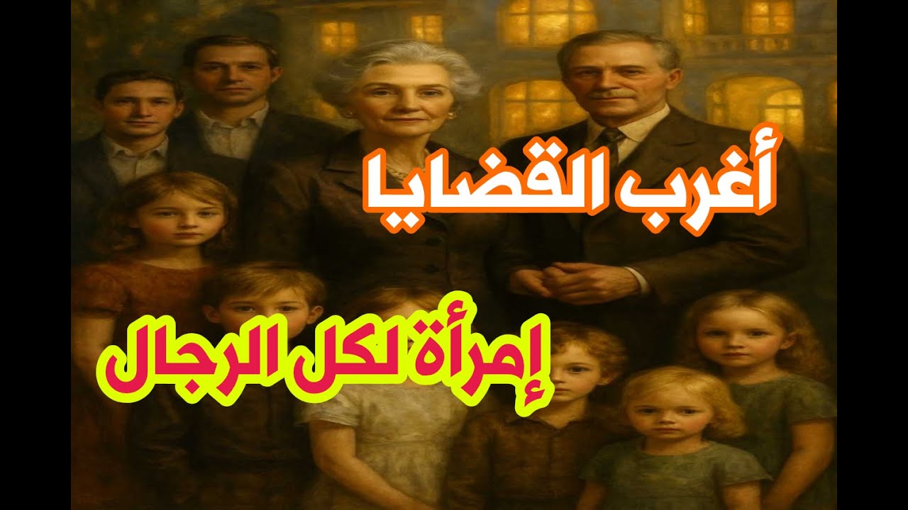 أغرب القضايا إمرأة لكل الرجال ضحت بولادها واموالها من اجل نزواتها