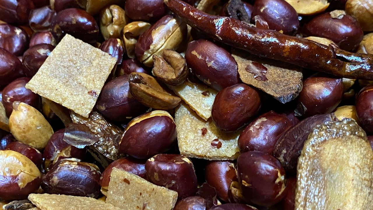 ¿Cómo hacer CACAHUATES con AJO y CHILE? Botana casera