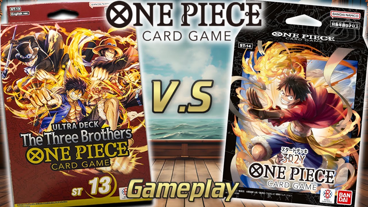 Luffy vs Sabo! One Piece Starter Deck Battle!