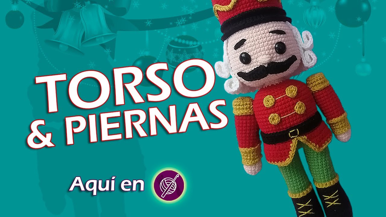 💂‍♂️Cascanueces AMIGURUMI🧶a crochet | PARTE 1/2 | Aquí en  @crochetapasitos