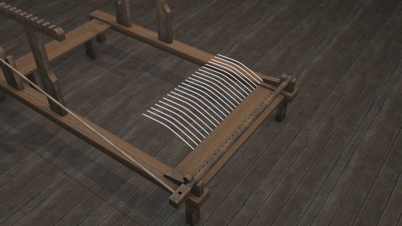 Οικιακός Αργαλείος (3D) αναπαραστάσεις «παραδοσιακών» επαγγελμάτων του Β.Αιγαίου