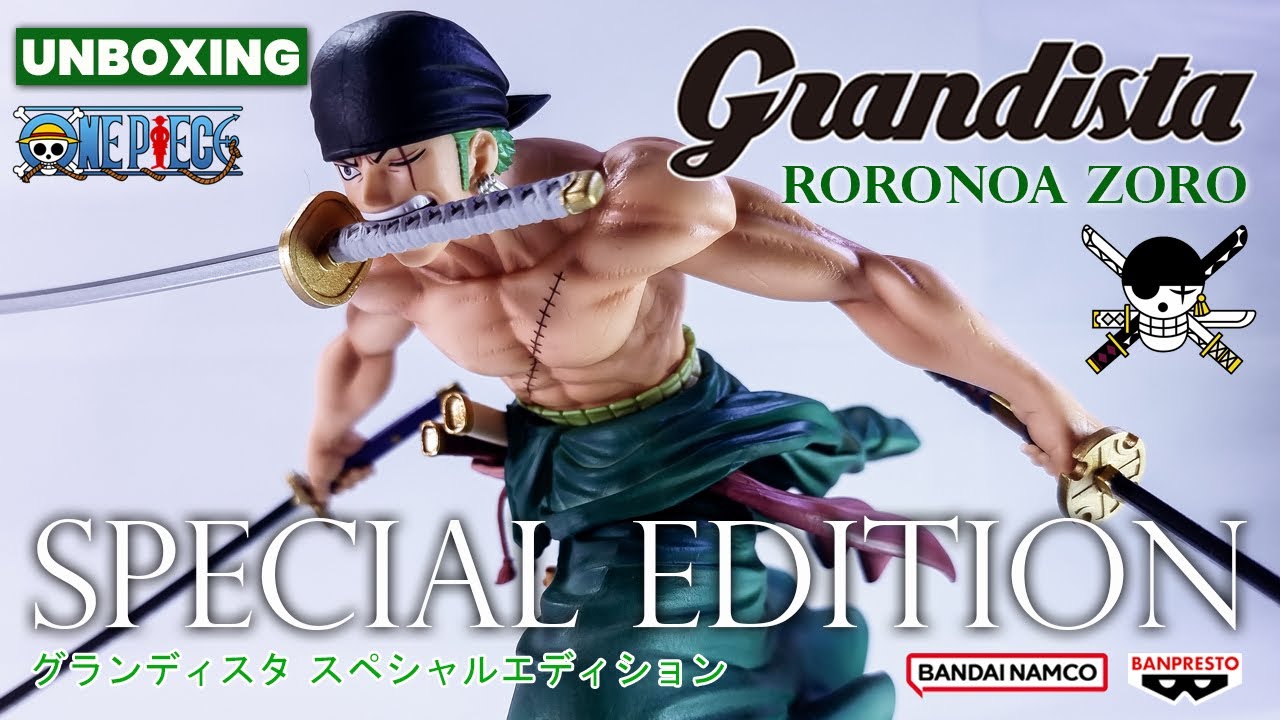 GRANDISTA RORONOA ZORO SPECIAL EDITION (UNBOXING/REVIEW) ロロノア・ゾロ スペシャルエディション