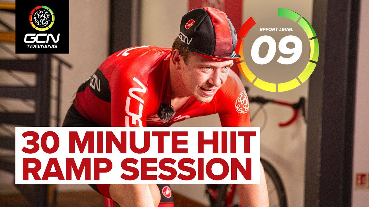 30 Minute HIIT Ramp Session Indoor Cycling Workout