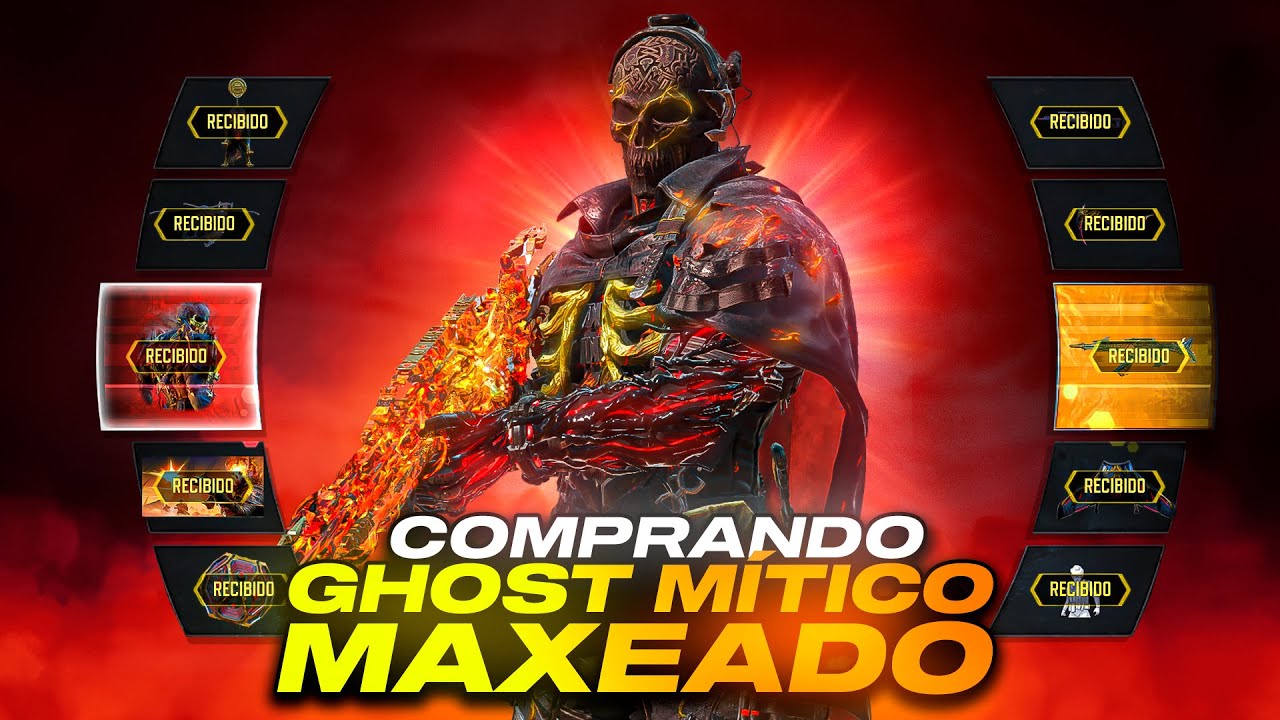 Comprando y MAXEANDO el NUEVO GHOST MITICO (+20K CPs)&nbsp;|&nbsp;COD&nbsp;mobile
