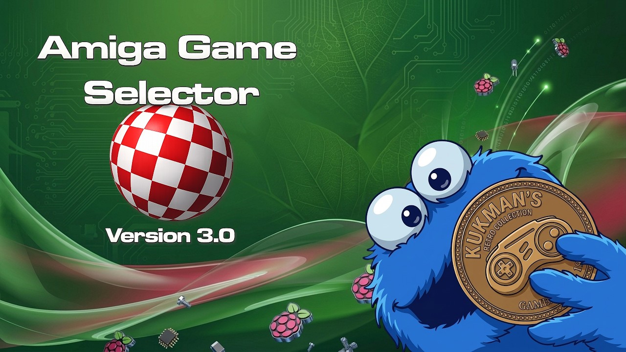 Amiga Game Selector v3.0 (AGS) - Raspberry Pi 5/500