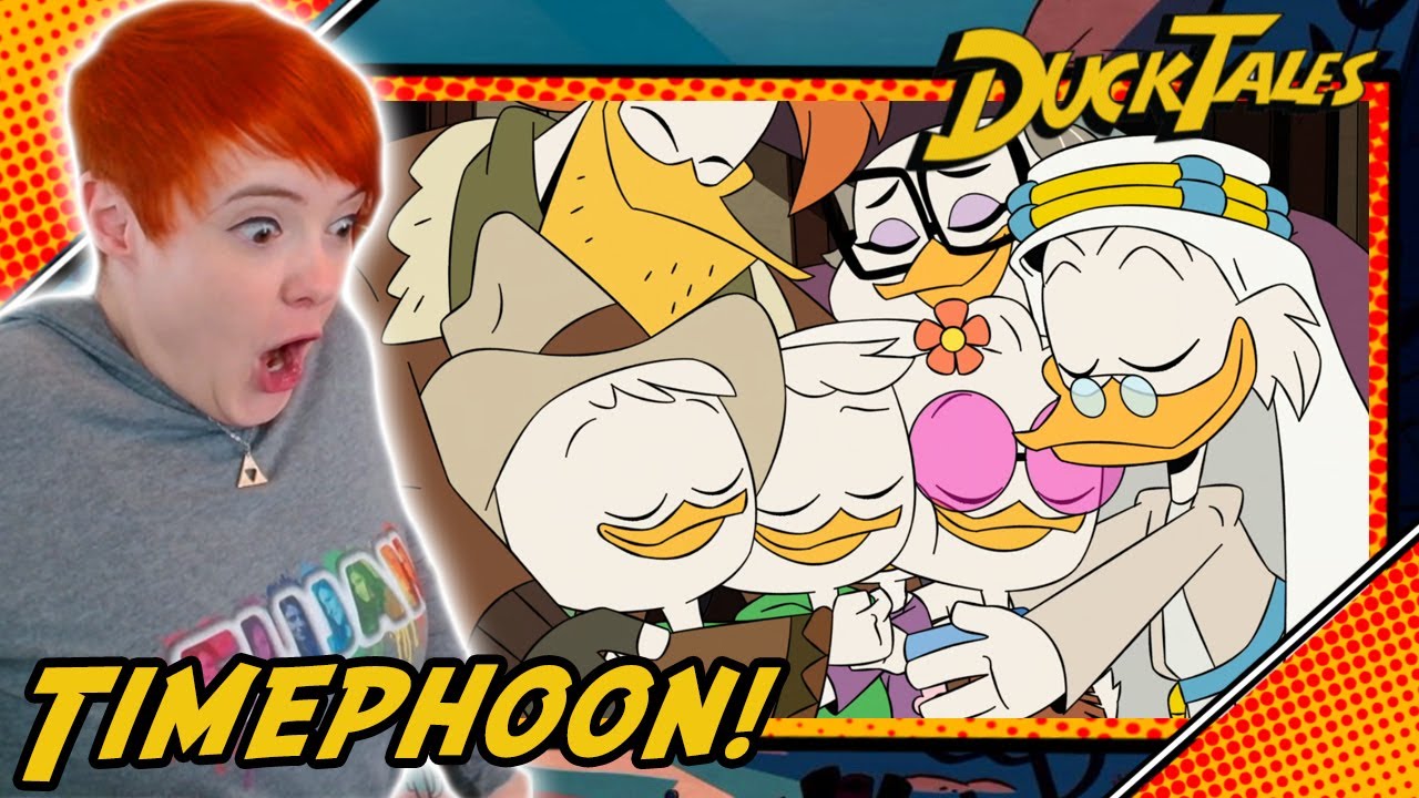 HE SAID WHAT!?!?! Ducktales 2x21 Episode 21: Timephoon! Reaction