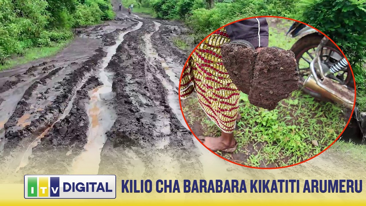 MVUA YAHARIBU BARABARA ARUMERU, WANANCHI WADAI AHADI YA BARABARA