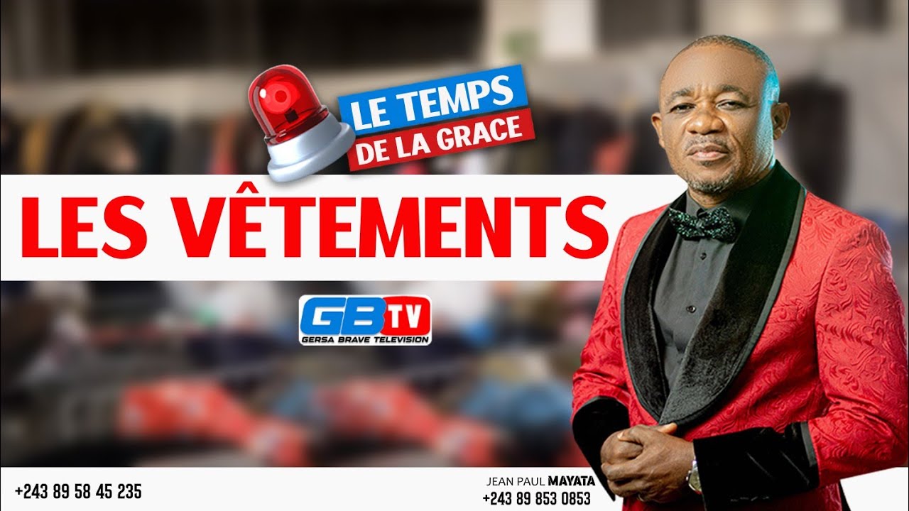 🛑LES VÊTEMENTS UNE PRÉDICATION PROFONDE ET ÉDIFIANTE AVEC PASTEUR DE LA FOI