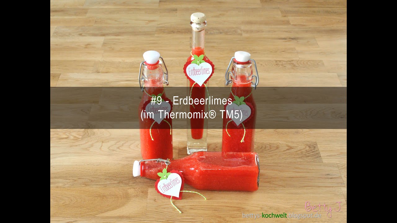 #9 - Erdbeerlimes (im Thermomix® TM5)