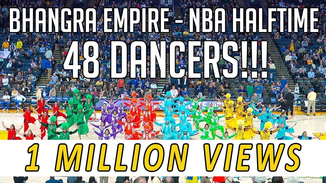 Bhangra Empire @ NBA Halftime Show (Warriors vs. Suns) 2018