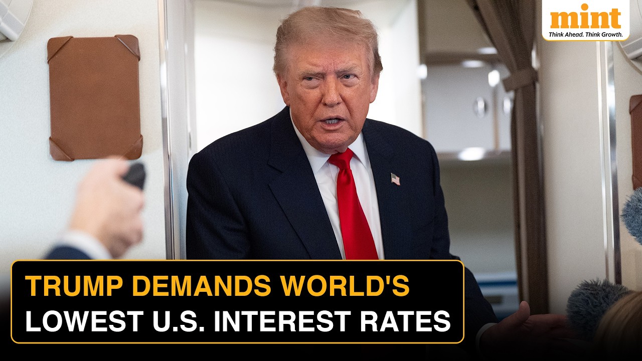 Trump Pushes Fed to Cut Rates Again? Says US Should Have World's Lowest Interest Rate | Watch
