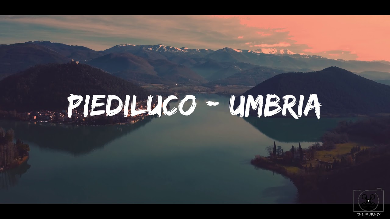 Beautiful Piediluco, Umbria-Italy [DJI Mavic - 4K]
