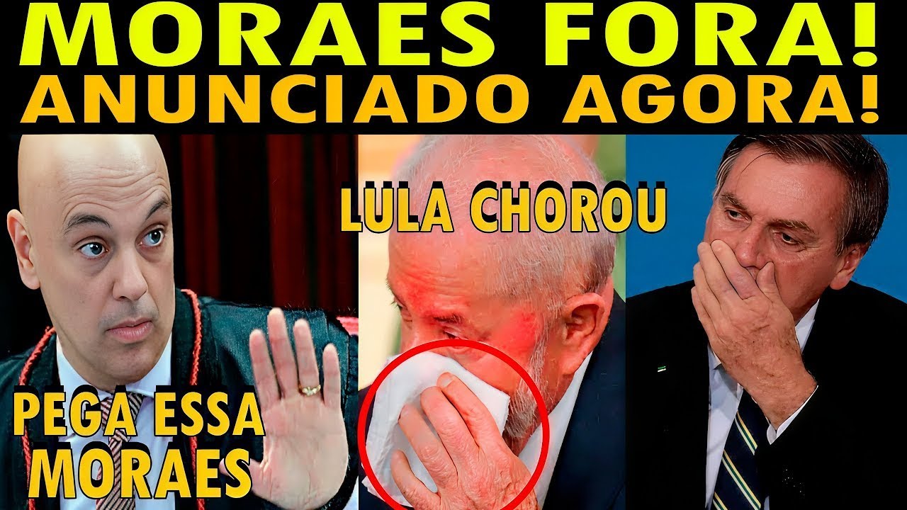 URGENTE! A CASA CAIU PARA M0RAES E LULA! SENADO ACORDOU FORA AGORA! BOLSONARO AGRADECE!