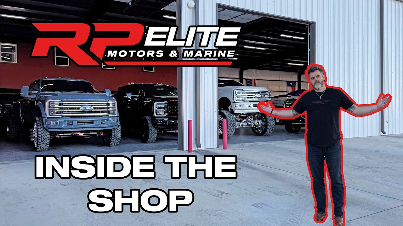 Внутри RP Elite Motors: грузовики на продажу, модификации грузовиков, лодки в эксплуатации и наши...