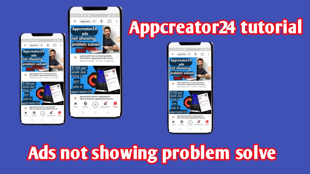 Appcreator24 tutorial - Appcreator24 Ads not showing - Creat app in appcreator24
