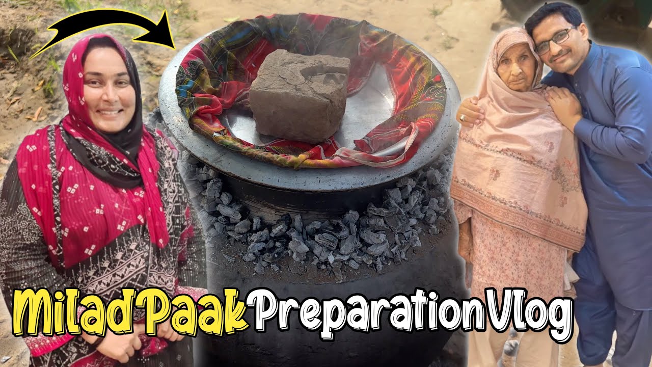 Milad Preparation Vlog Masha’Allah 🤲🤲🤲