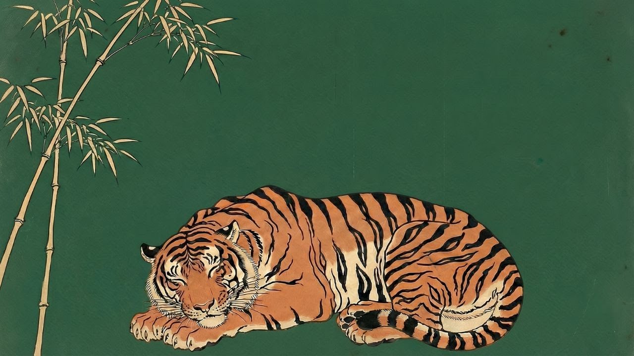 The Slumbering Tiger | 1 Hour Shakuhachi for Deep Sleep & Calm | iki | 息