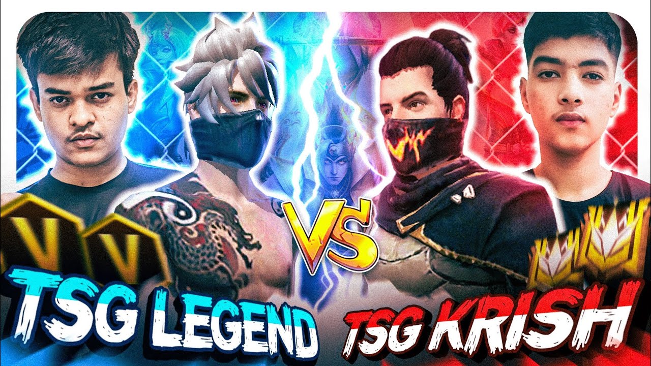 TSG LEGEND VS KRISH FF ( THE NEXT OJASVI ? ) -CLASH SQUAD 1 VS 1 || Garena Free Fire