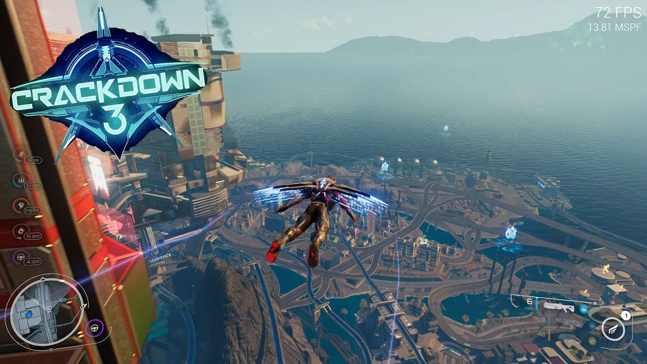 Crackdown 3 NEW FREE Flying High Update - Wingsuit, Elemental Forge, And More