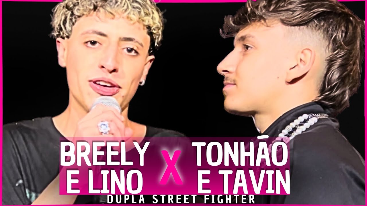 (JOGOU NA CARA!!! 😬) BREELY E LINO X TONHÃO E TAVIN | SEMI FINAL | STREET FIGHTER | 95° | Linear Ofc