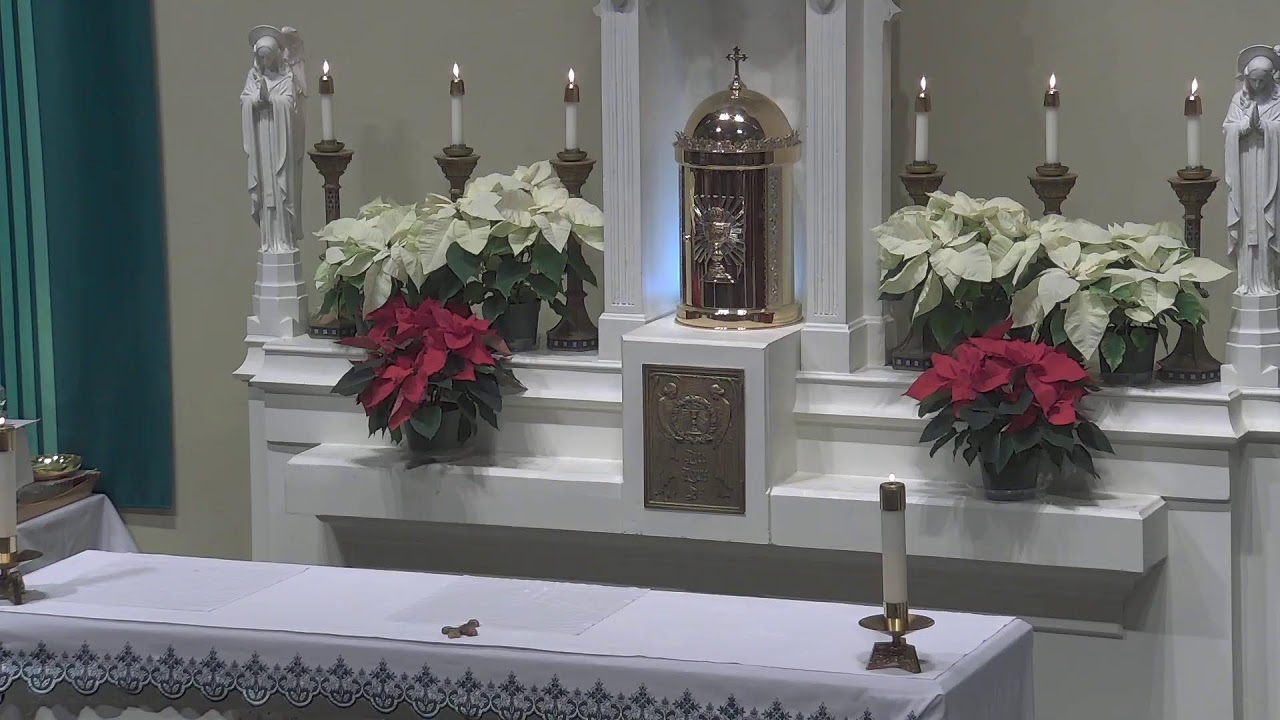 Holy Spirit Church - vigil for the Third Sunday in Ordinary Time, January 24, at 4 PM.