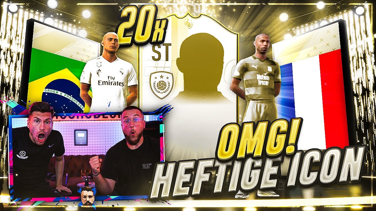 Timo Zieht unsere HEFTIGSTE ICON in FIFA 19 😳🔥 20x Garantierte ICON PACKS !!!