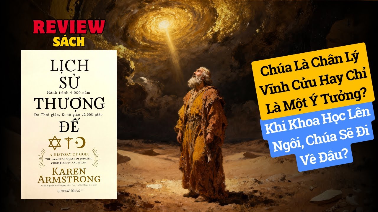 Review Sách Lịch Sử Thượng Đế - Hành Trình 4.000 Năm Do Thái Giáo, Ki-tô Giáo Và Hồi Giáo
