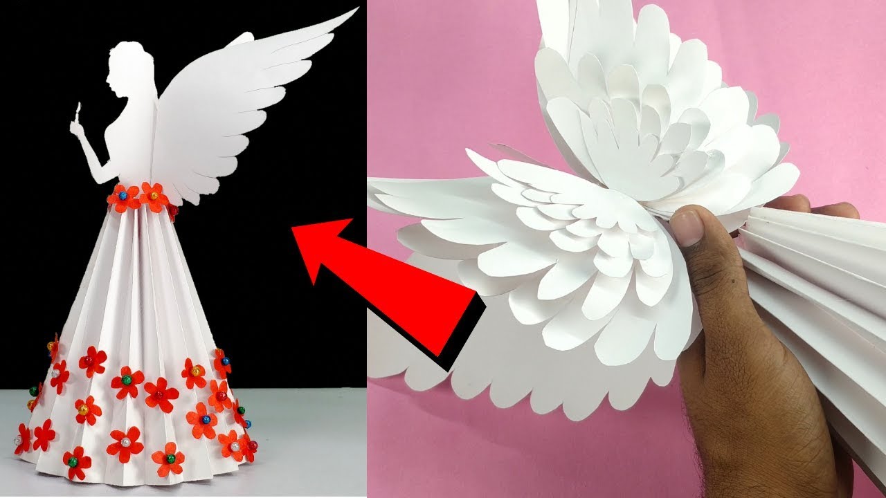 How To Make Paper Angel For Christmas | DIY Christmas Angel With Paper | Christmas Angel With Paper