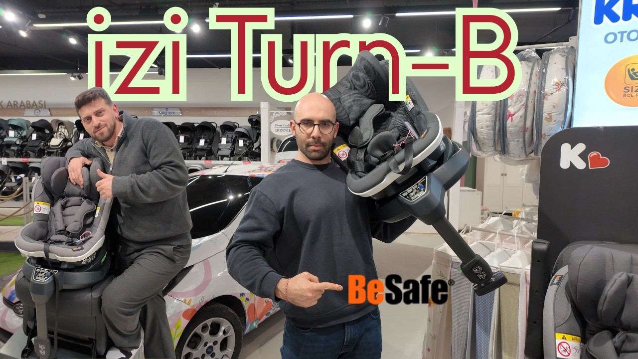 Be Safe İzi Turn B Oto Koltuğu İncelemesi İ-size - ADAC - ÖZEL OMURİLİK TESTLİ OTO KOLTUĞU
