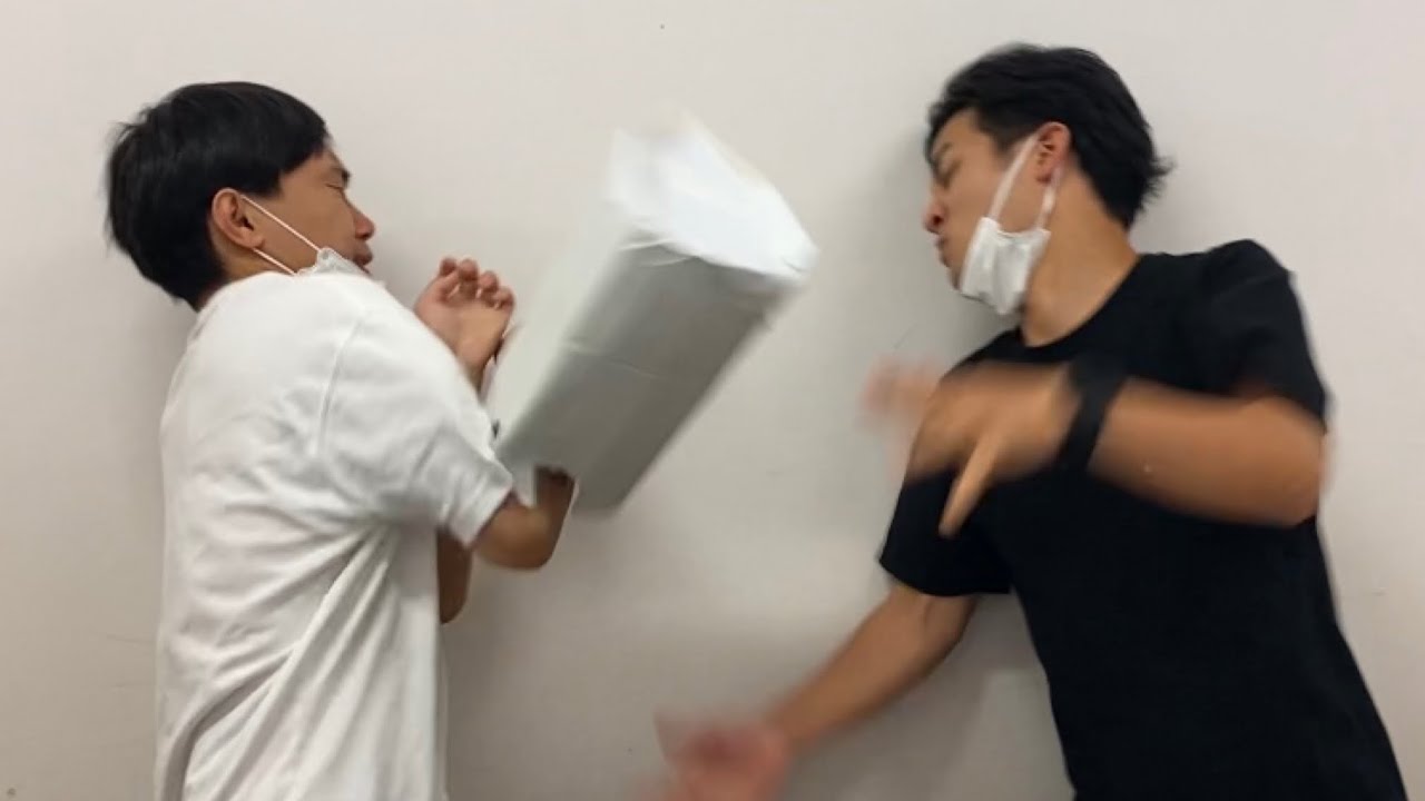撮影中にガチ喧嘩