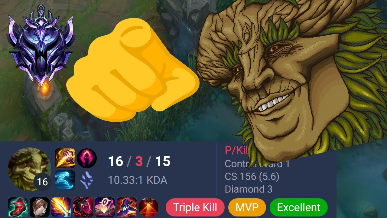 SHOWCASING HOW TO SOLO CARRY AS AP IVERN IN DIAMOND